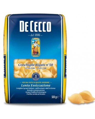 Conchiglie Rigate De Cecco