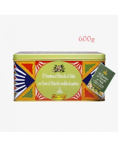 panettone pistacchio d&g latta piccola verde