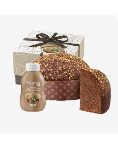 Panettone cioccolato e nocciola