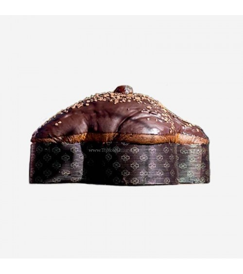Colomba Marron Noir Fiasconaro