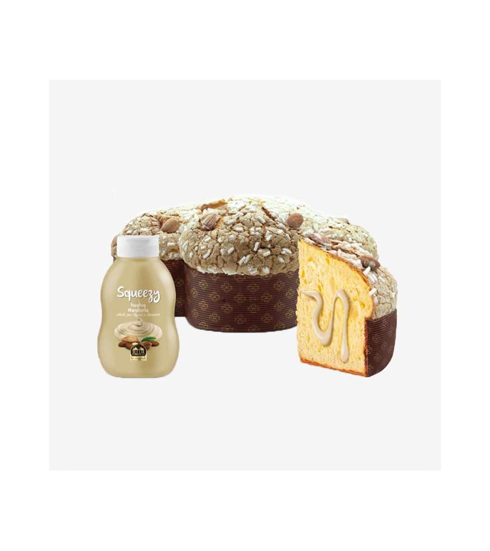 colomba con crema alla mandorla