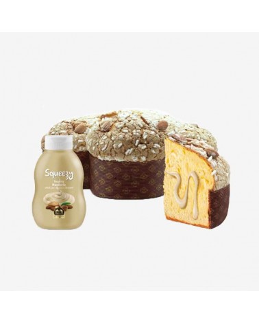 colomba con crema alla mandorla
