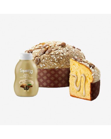 Panettone con Crema alla Mandorla