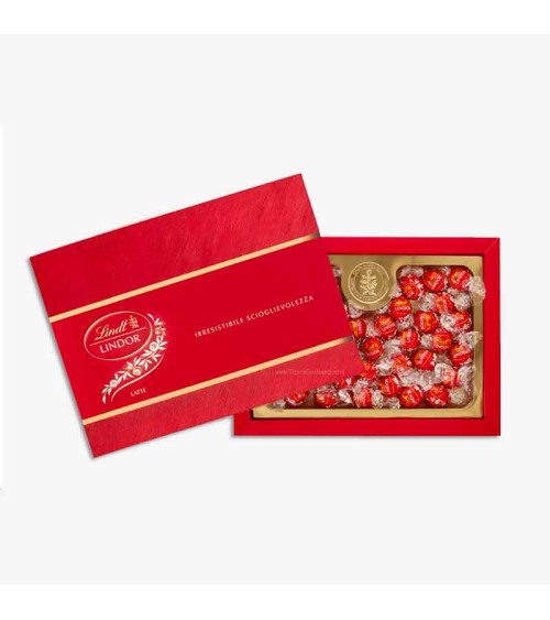 scatola cioccolatini lindt lindor rossa