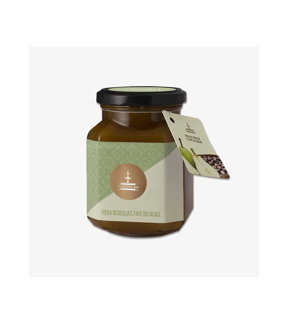 Pere di Sicilia e fave di Cacao