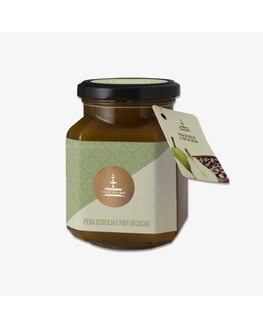 Pere di Sicilia e fave di Cacao