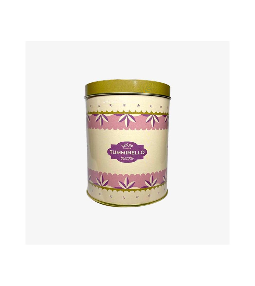 Biscotti di Mandorla in Latta Rosa