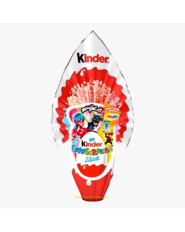 Uovo di Pasqua Miraculous Kinder Gransorpresa Maxi 220g