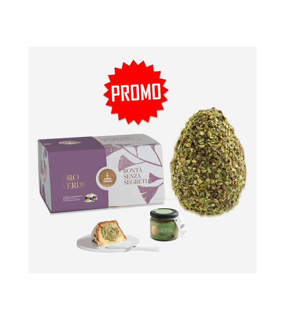 Colomba e Uovo al Pistacchio di Sicilia