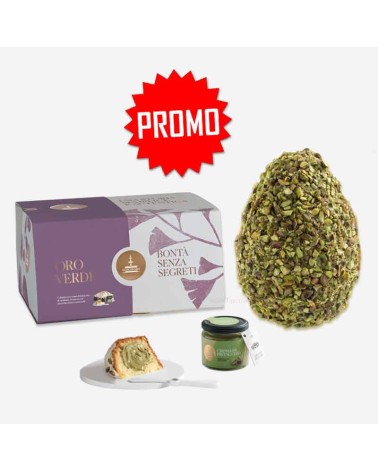 Colomba e Uovo al Pistacchio di Sicilia