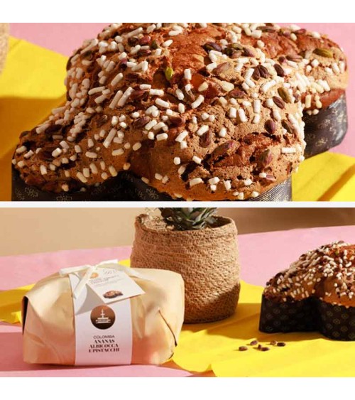 Colomba ananas e albicocca Fiasconaro