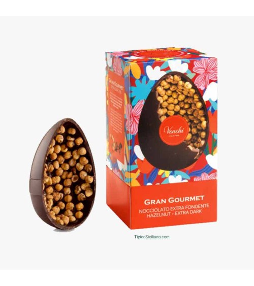 Uovo Venchi Nocciolato 540g fondente 70%