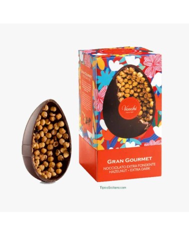 Uovo Venchi Nocciolato 540g fondente 70%