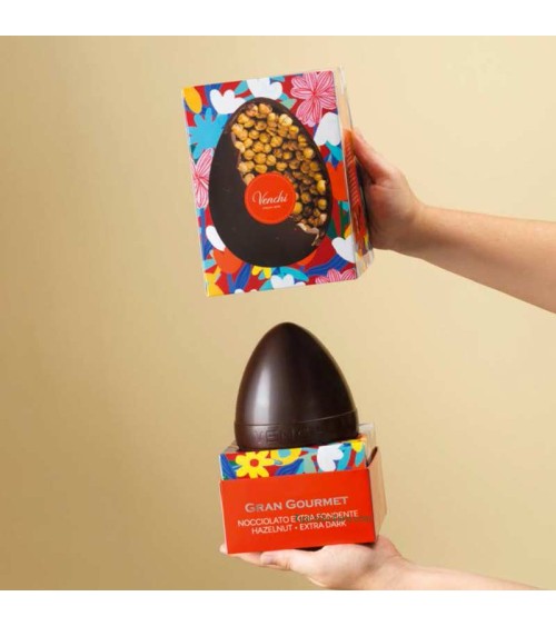 Uovo Venchi Nocciolato 540g fondente 70%