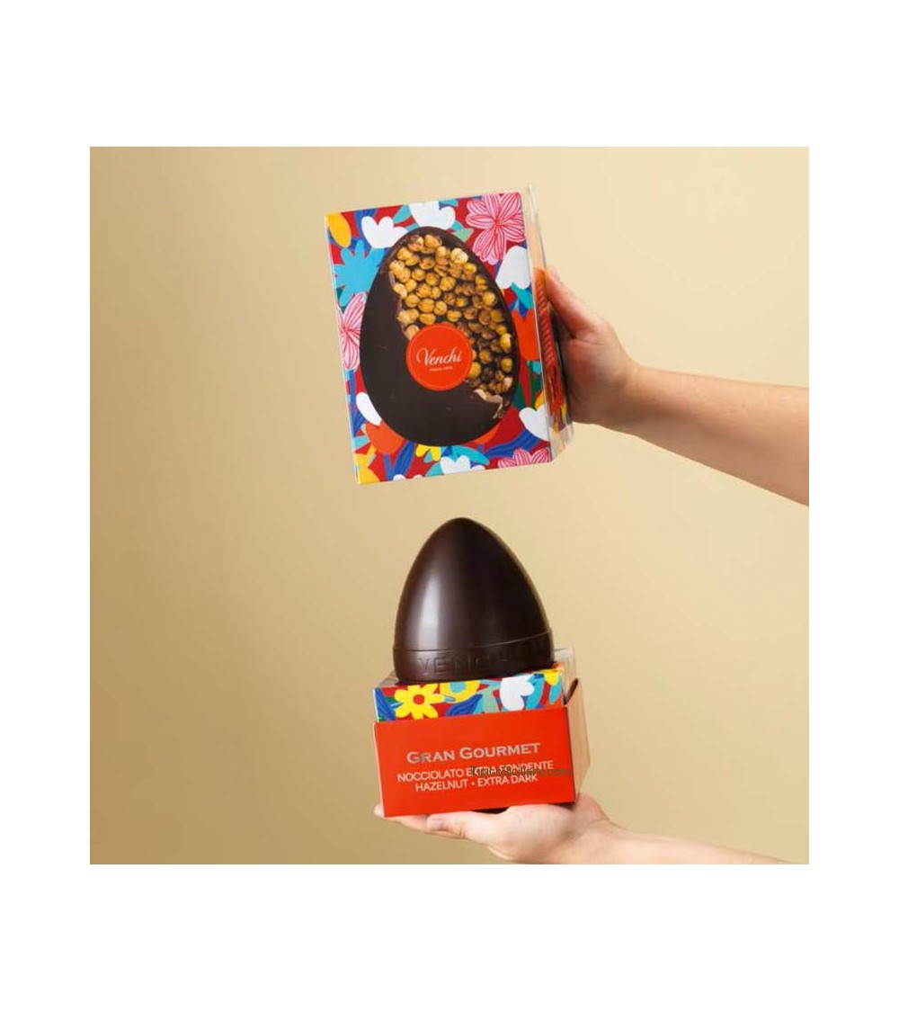 Uovo Venchi Nocciolato 540g fondente 70%
