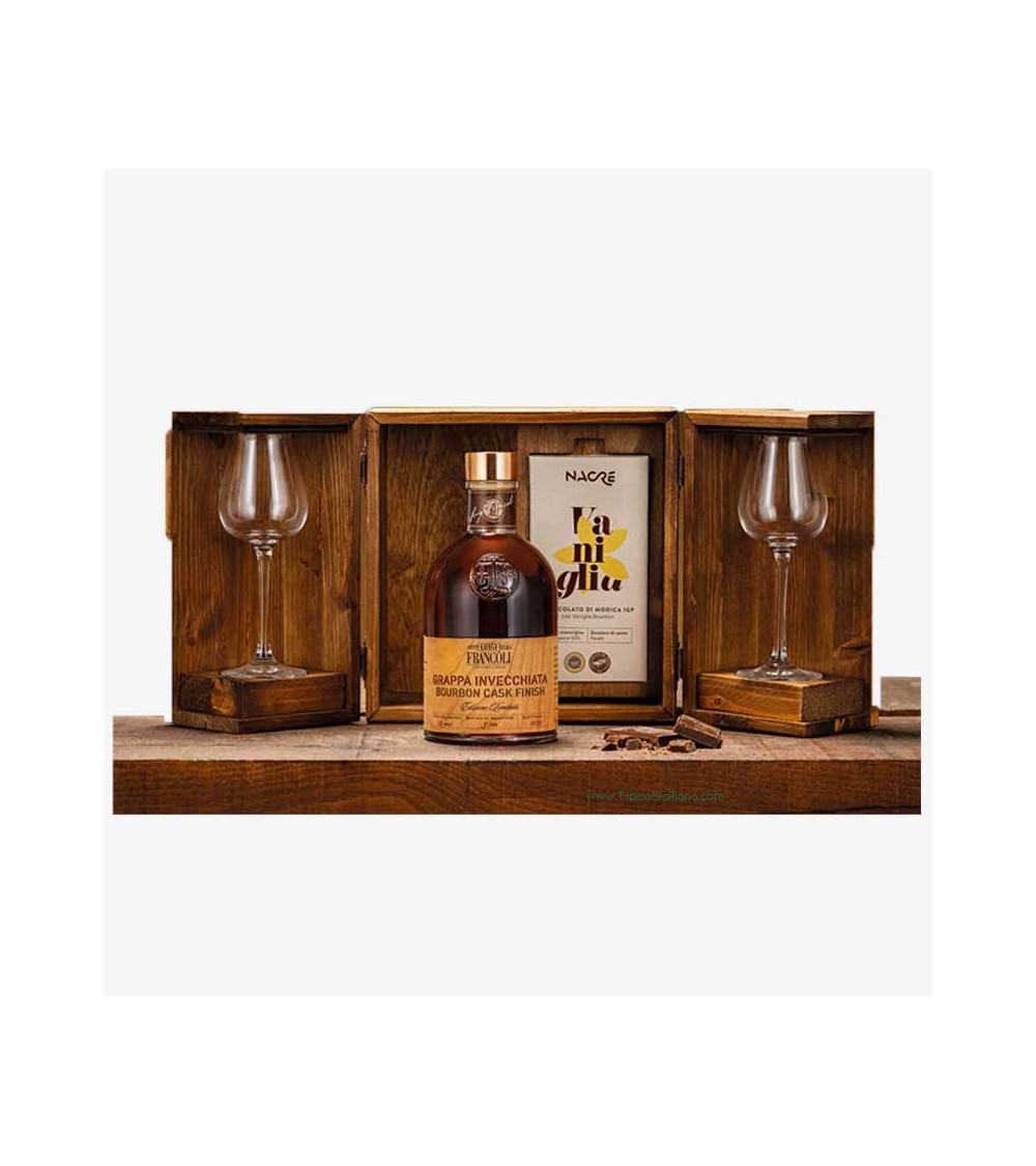 Grappa Francoli Bourbon Cask Finish