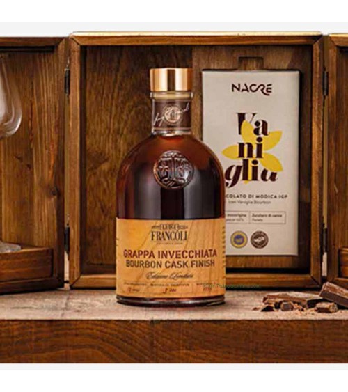 Grappa Francoli Bourbon Cask Finish