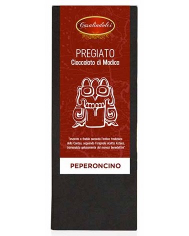 cioccolato siciliano al peperoncino