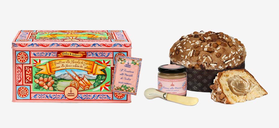 Panettone Dolce e Gabbana alle Nocciole e Manna