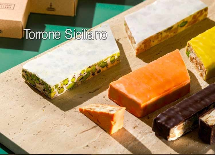 Torrone di Sicilia Artigianale di tutte le Varietà e Gusti